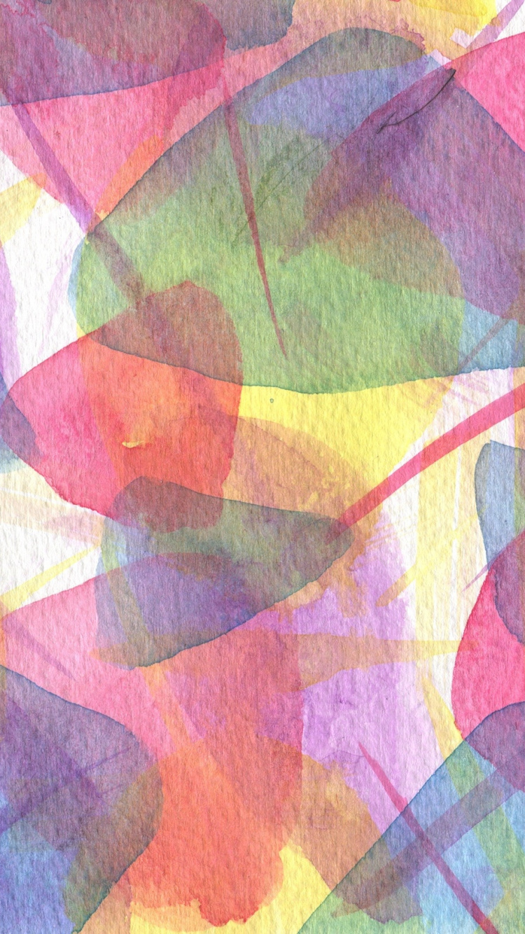 Textil Rosa Amarillo y Azul. Wallpaper in 750x1334 Resolution