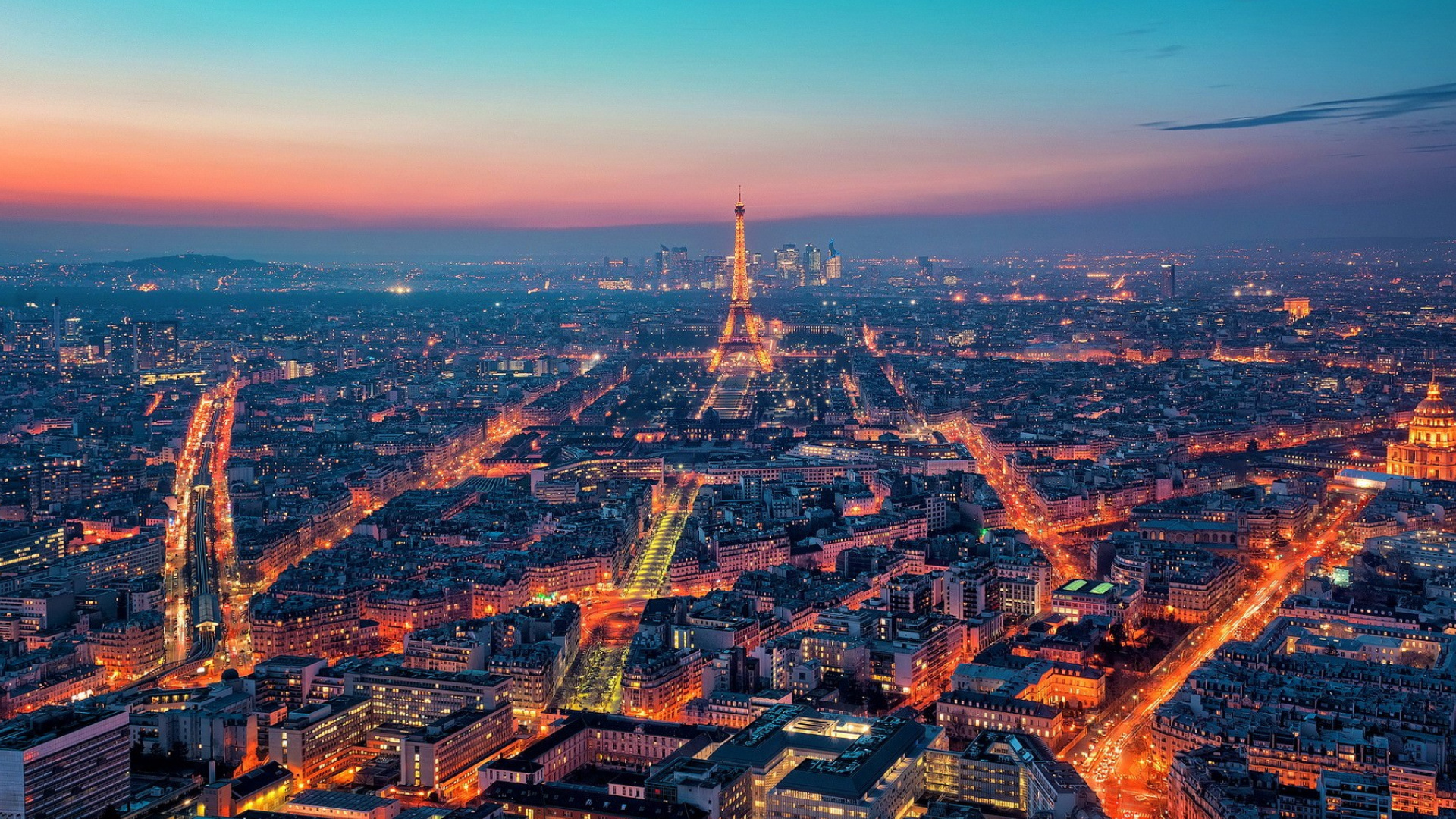 Aerial View of City Buildings During Daytime. Wallpaper in 1920x1080 Resolution