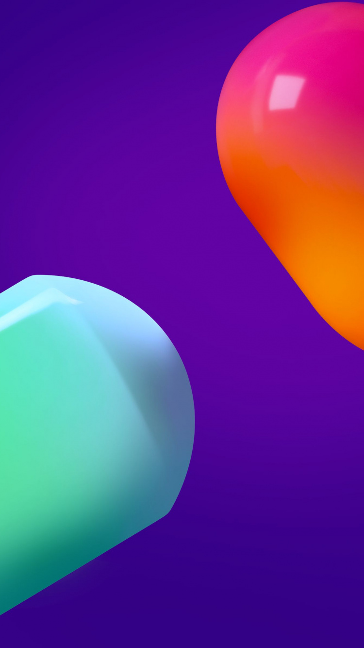 Galaxy M62 Walpaper, Android, Colorfulness, Material Property, Tints and Shades. Wallpaper in 750x1334 Resolution