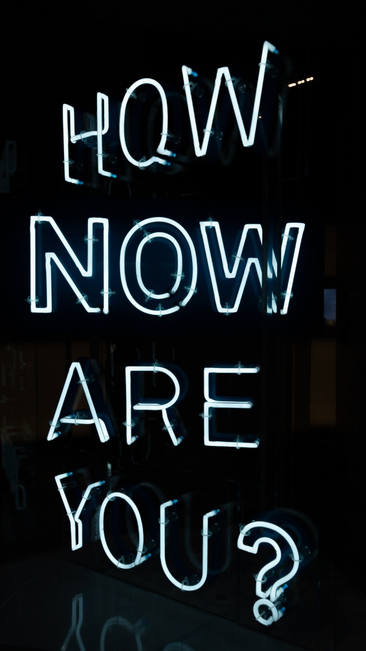 Happy New Year Led Light. Wallpaper in 720x1280 Resolution