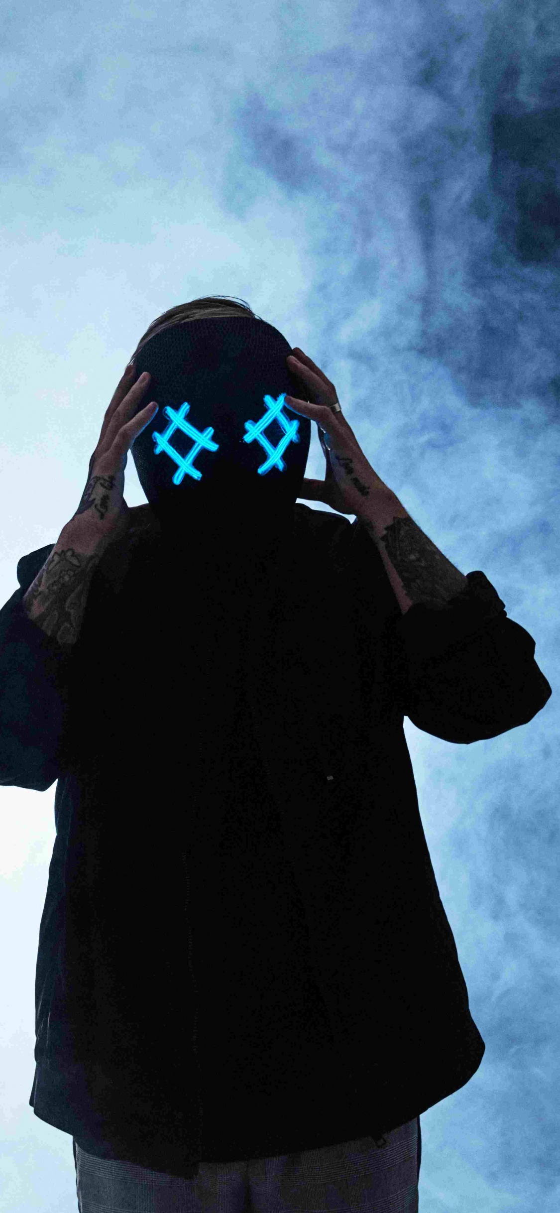 Tungevaag Raaban, Blue, Water, Cloud, Snow. Wallpaper in 1125x2436 Resolution