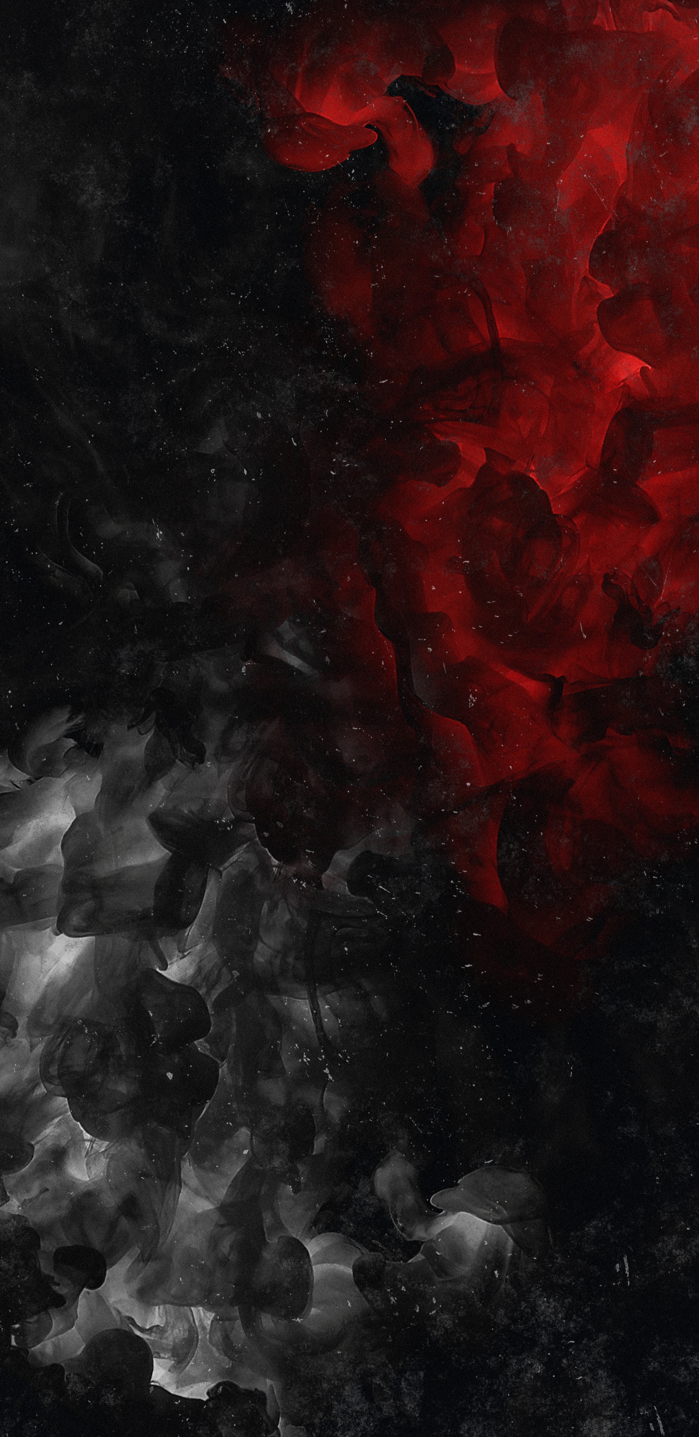 Noir Rouge et Blanc, Noir, L'art Abstrait, Noir et Blanc. Wallpaper in 1440x2960 Resolution