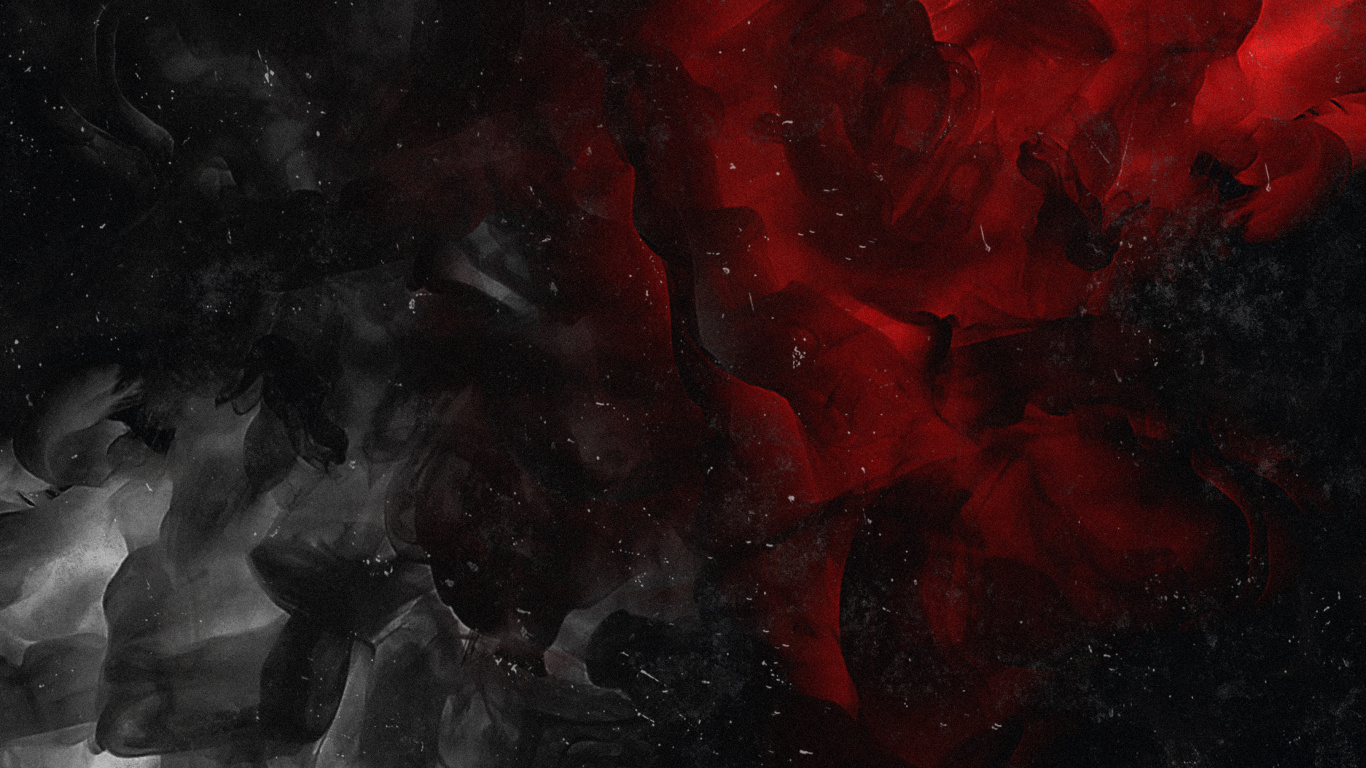 Schwarz Rot Und Weiß, Schwarz, Abstrakte Kunst, Malerei, Schwarz Und Weiß. Wallpaper in 1366x768 Resolution