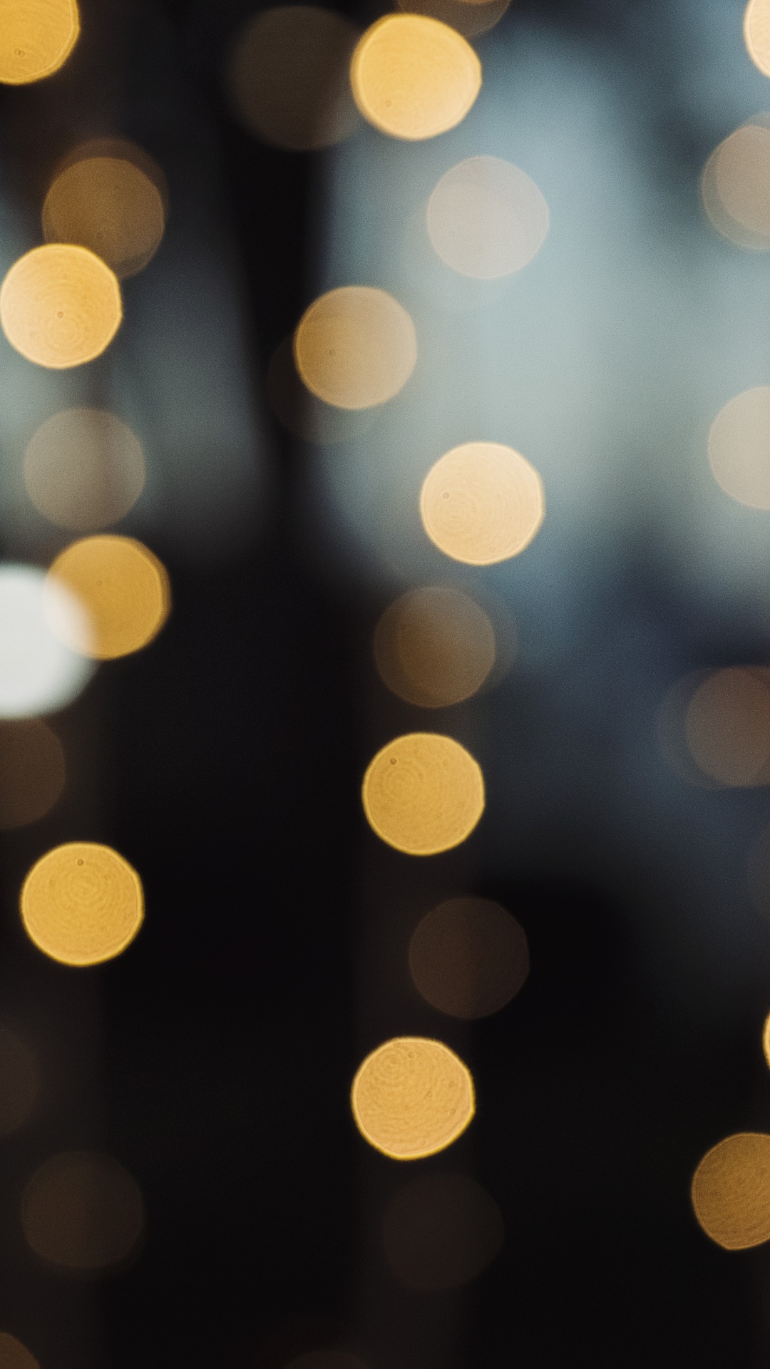 Bokeh, Luz, Patrón, Amarillo, Circulo. Wallpaper in 1080x1920 Resolution