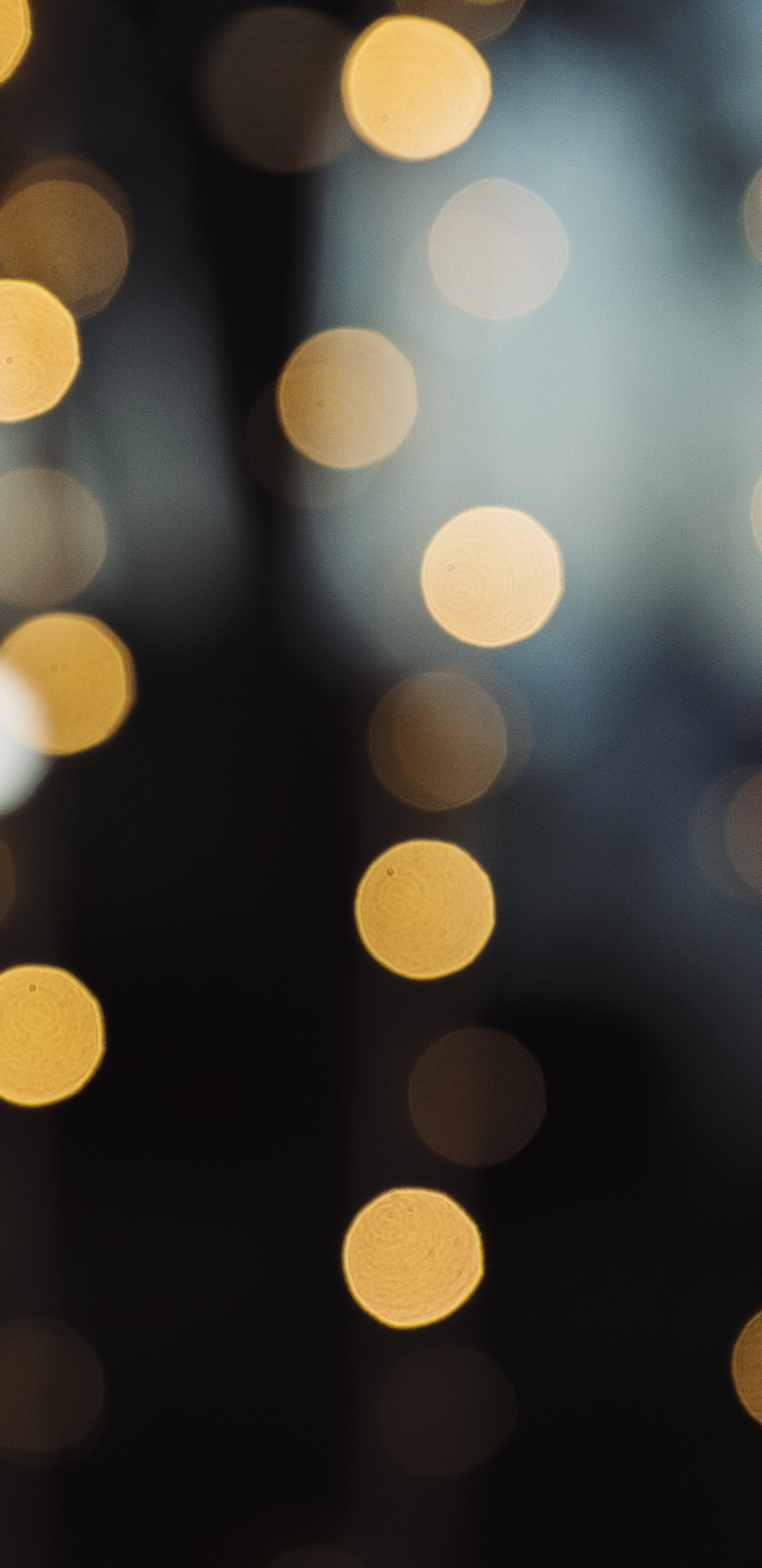 Bokeh, Luz, Patrón, Amarillo, Circulo. Wallpaper in 1440x2960 Resolution
