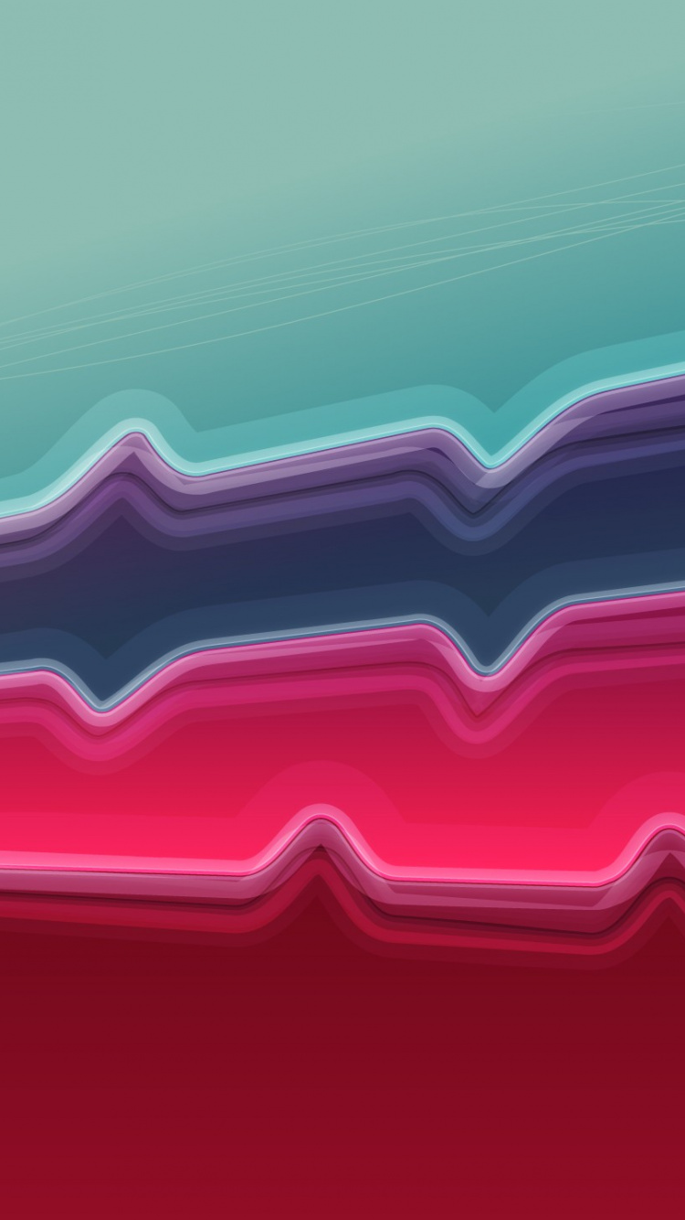 Peinture Abstraite Rouge et Blanche. Wallpaper in 750x1334 Resolution