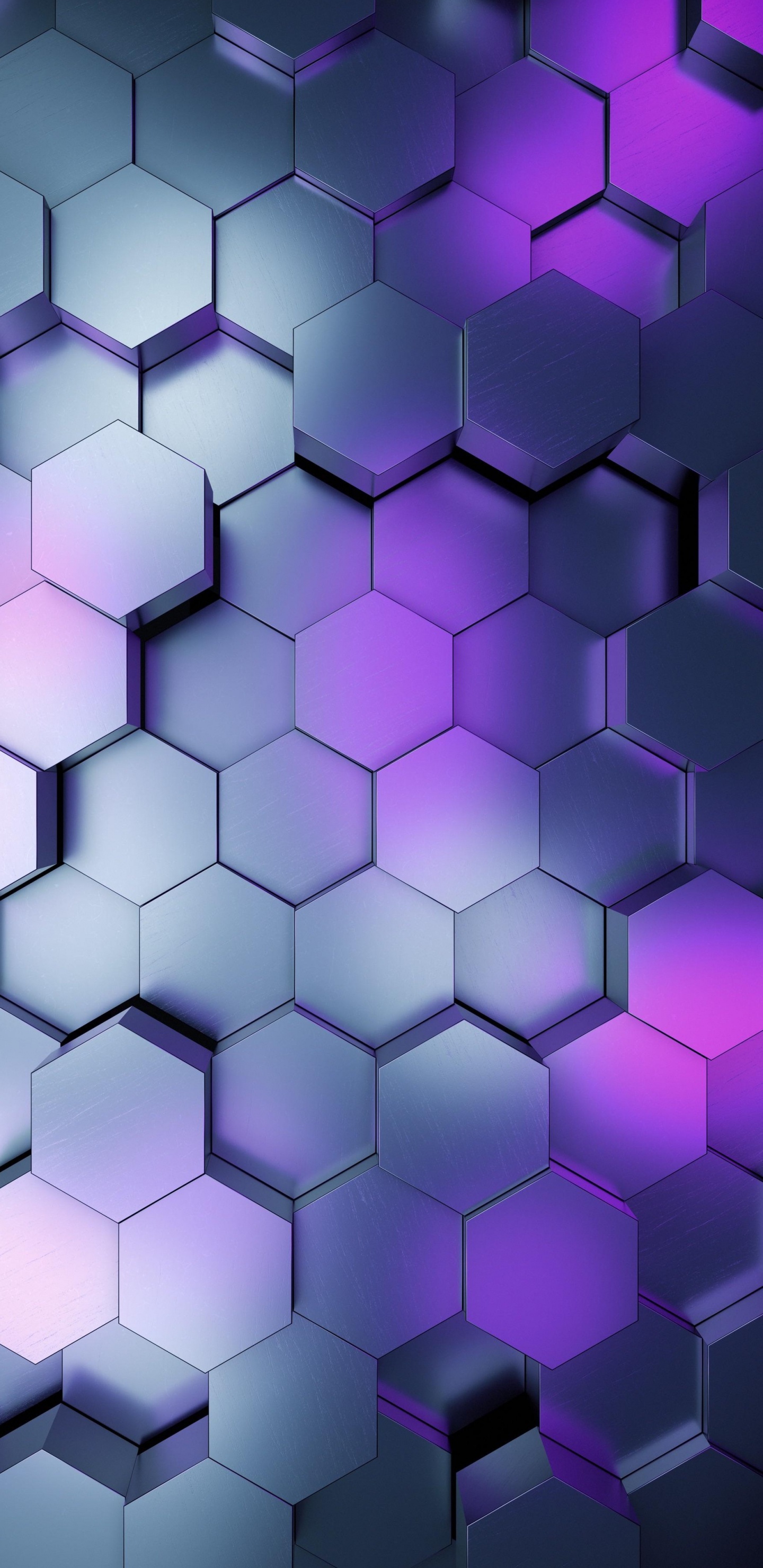 Purple, Blue, Azure, Violette, Rectangle. Wallpaper in 1440x2960 Resolution