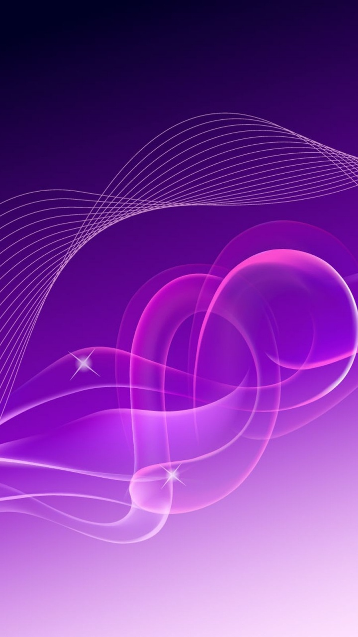 Ilustración de Luz Púrpura y Azul. Wallpaper in 720x1280 Resolution