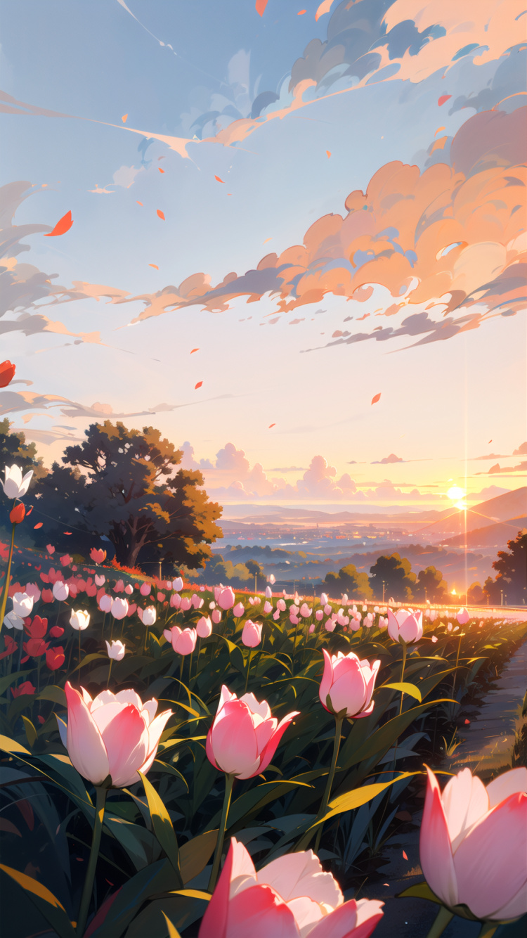 玫瑰花园, 花园, 莲, MTN集团, 粉红色 壁纸 750x1334 允许