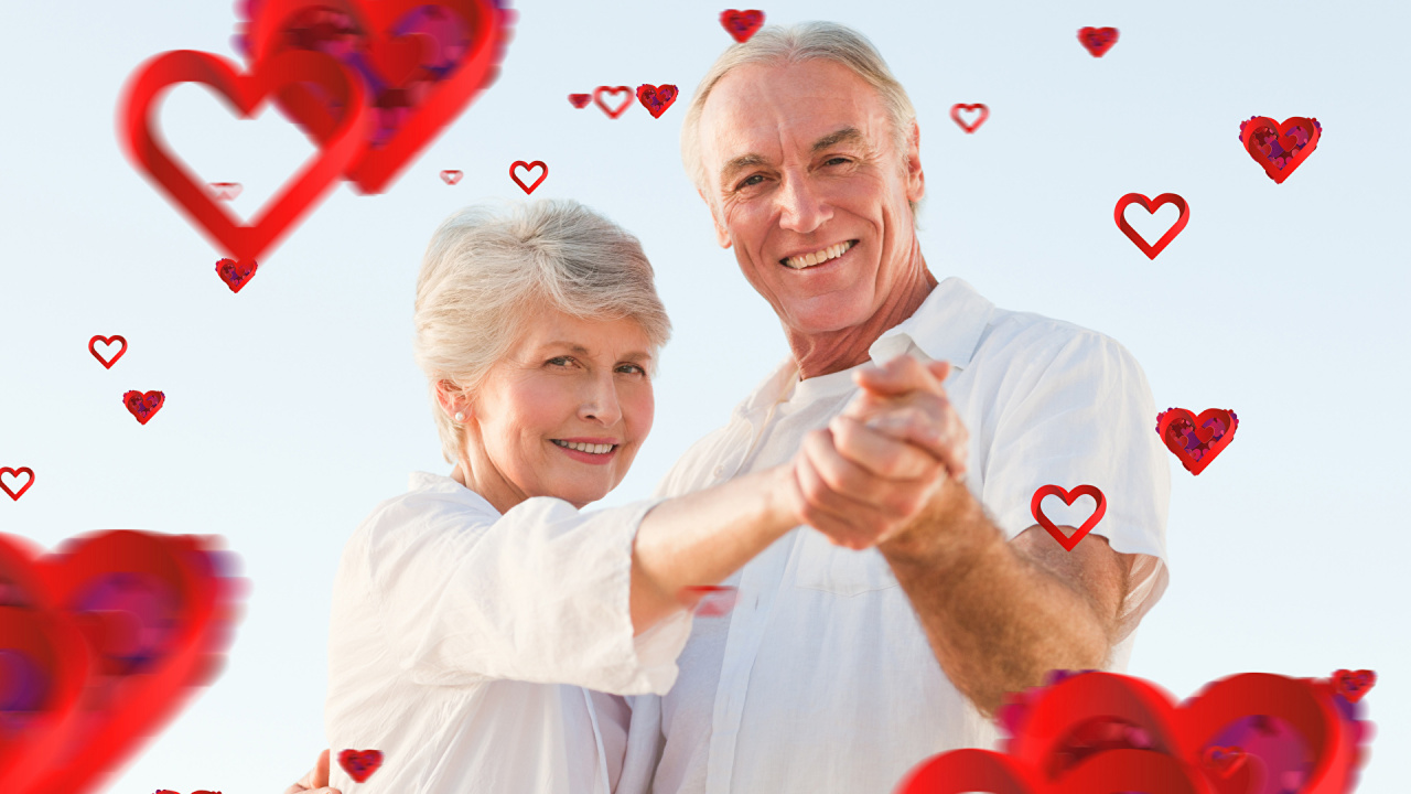 Coraz, el Día de San Valentín, Amor, Rojo, Romanticismo. Wallpaper in 1280x720 Resolution