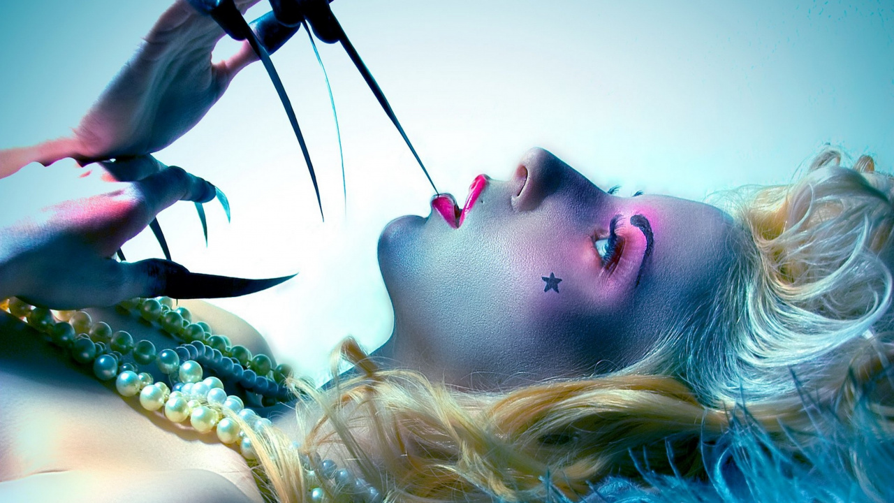 Makeup Related, Beauty, MAC Cosmetics, Eye Shadow, Blue. Wallpaper in 1280x720 Resolution