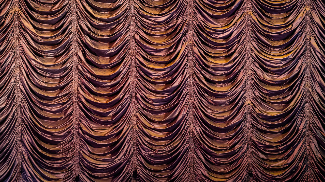 Cortina de Ventana Marrón y Beige. Wallpaper in 1280x720 Resolution