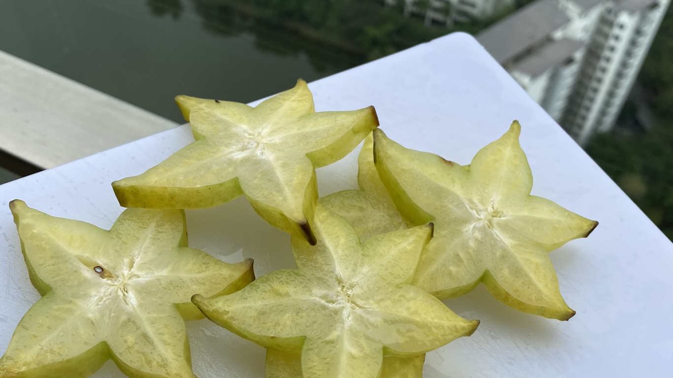 Carambole, Biologie, Sciences, Jaune, Garnir. Wallpaper in 1366x768 Resolution