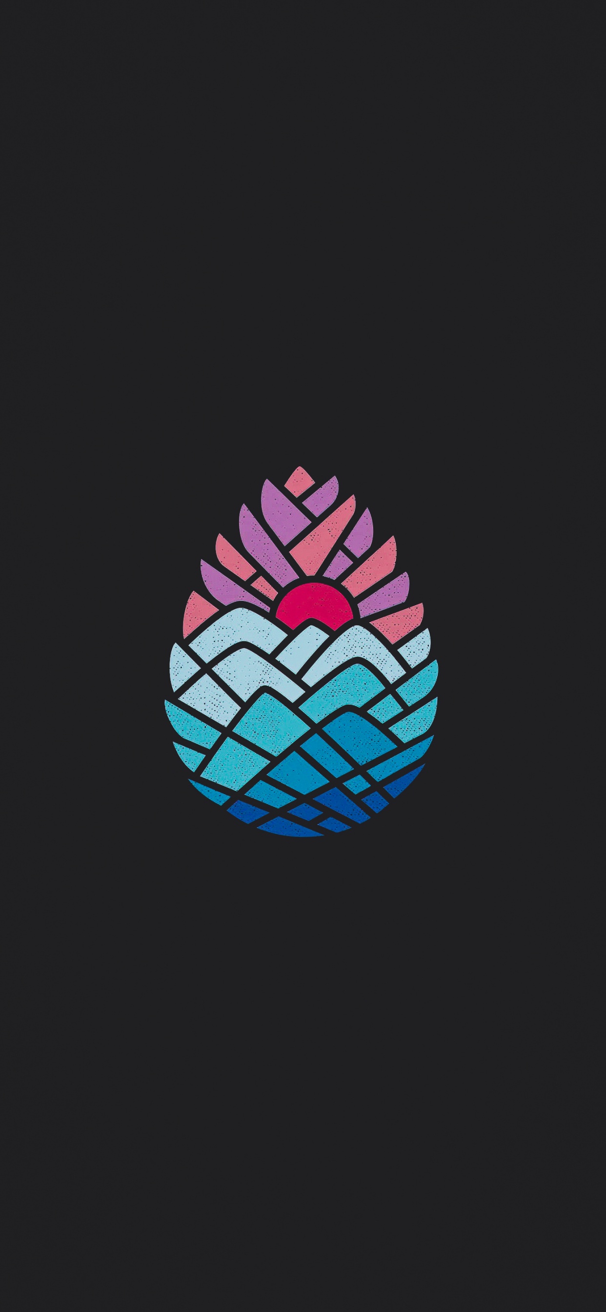 Graphic Design, Design, Art, Tints and Shades, Electric Blue. Wallpaper in 1242x2688 Resolution