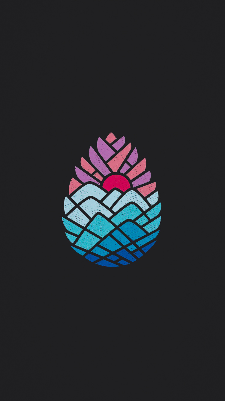 Graphic Design, Design, Art, Tints and Shades, Electric Blue. Wallpaper in 750x1334 Resolution