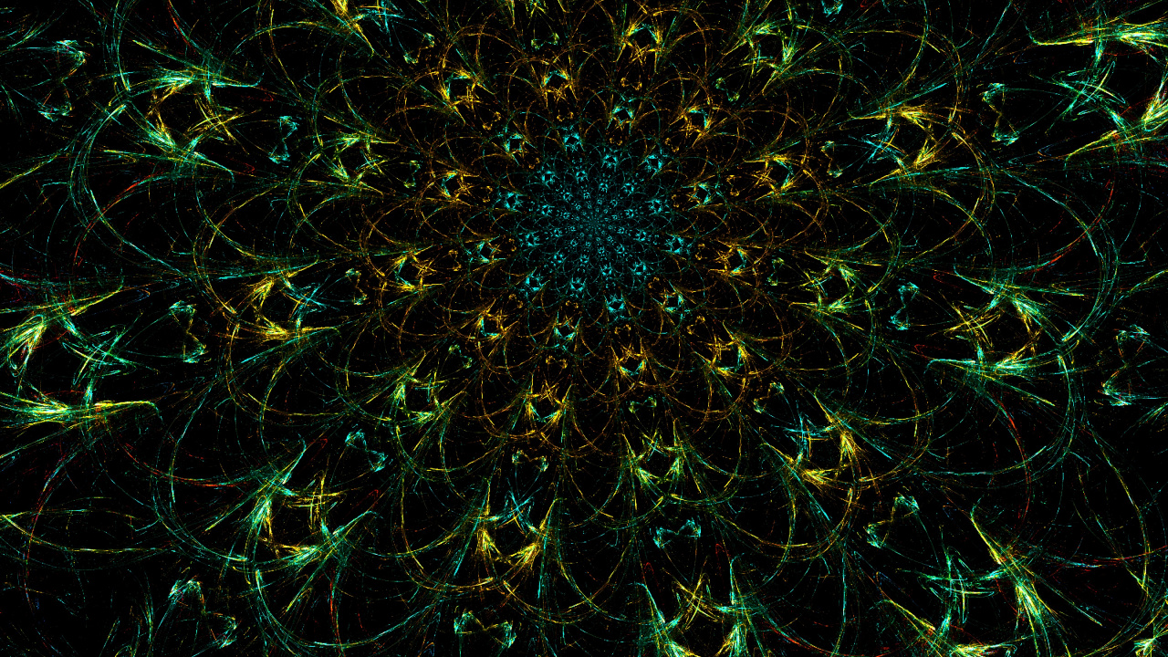 Yellow Flower With Green Leaves. Wallpaper in 1280x720 Resolution