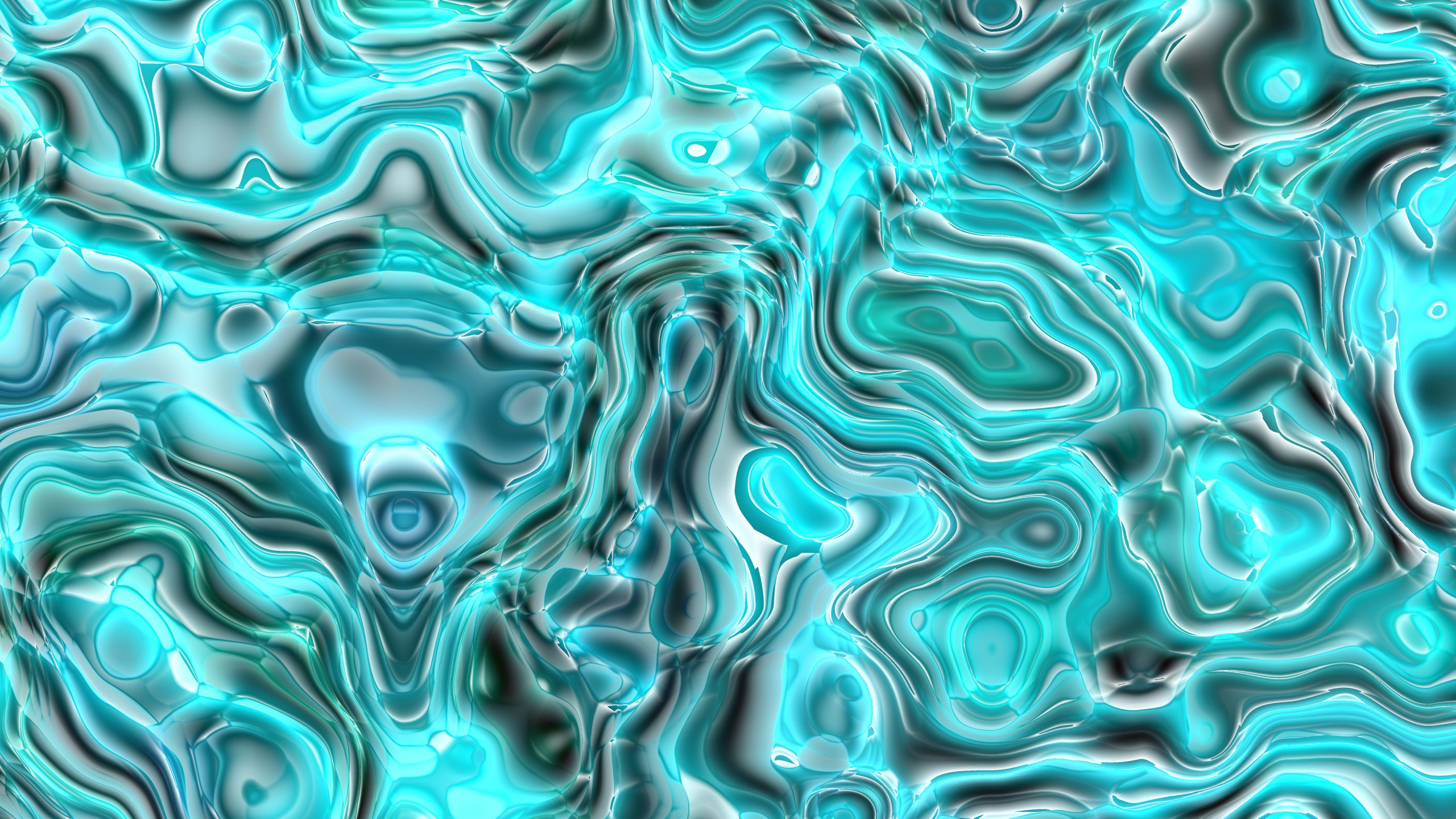 Red and Teal Abstract Painting. Wallpaper in 2560x1440 Resolution