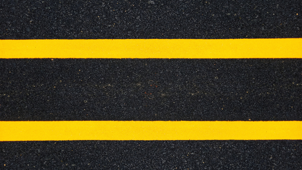Schwarz-gelb Gestreifte Linie. Wallpaper in 1280x720 Resolution