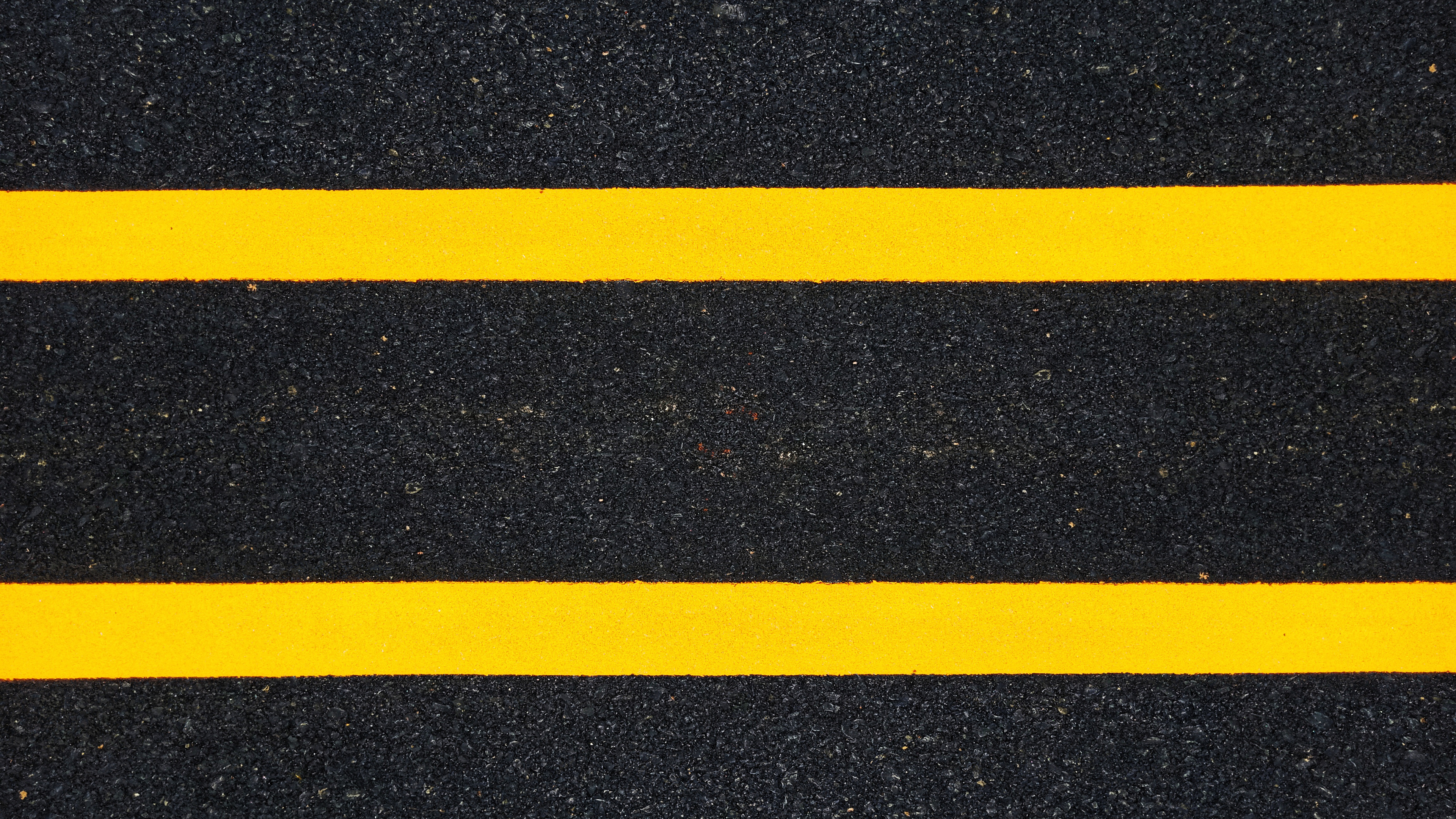 Ligne Rayée Noire et Jaune. Wallpaper in 3840x2160 Resolution