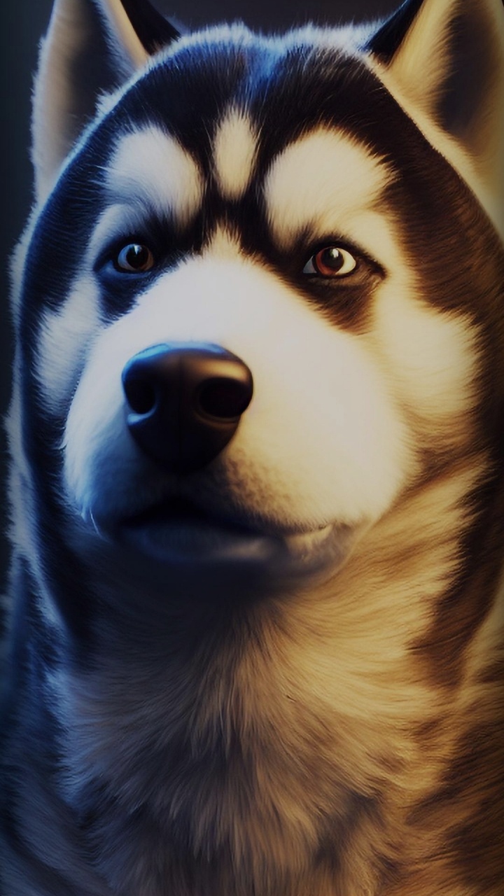 Gran Danés, Miniatura Husky Siberiano, Sakhalin Husky, Husky Siberiano, Canidae. Wallpaper in 720x1280 Resolution