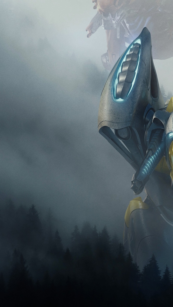 Power Rangers Film Zords 2017, Rita Abstoßen, Die Zords, Trini Kwan, Poster. Wallpaper in 720x1280 Resolution