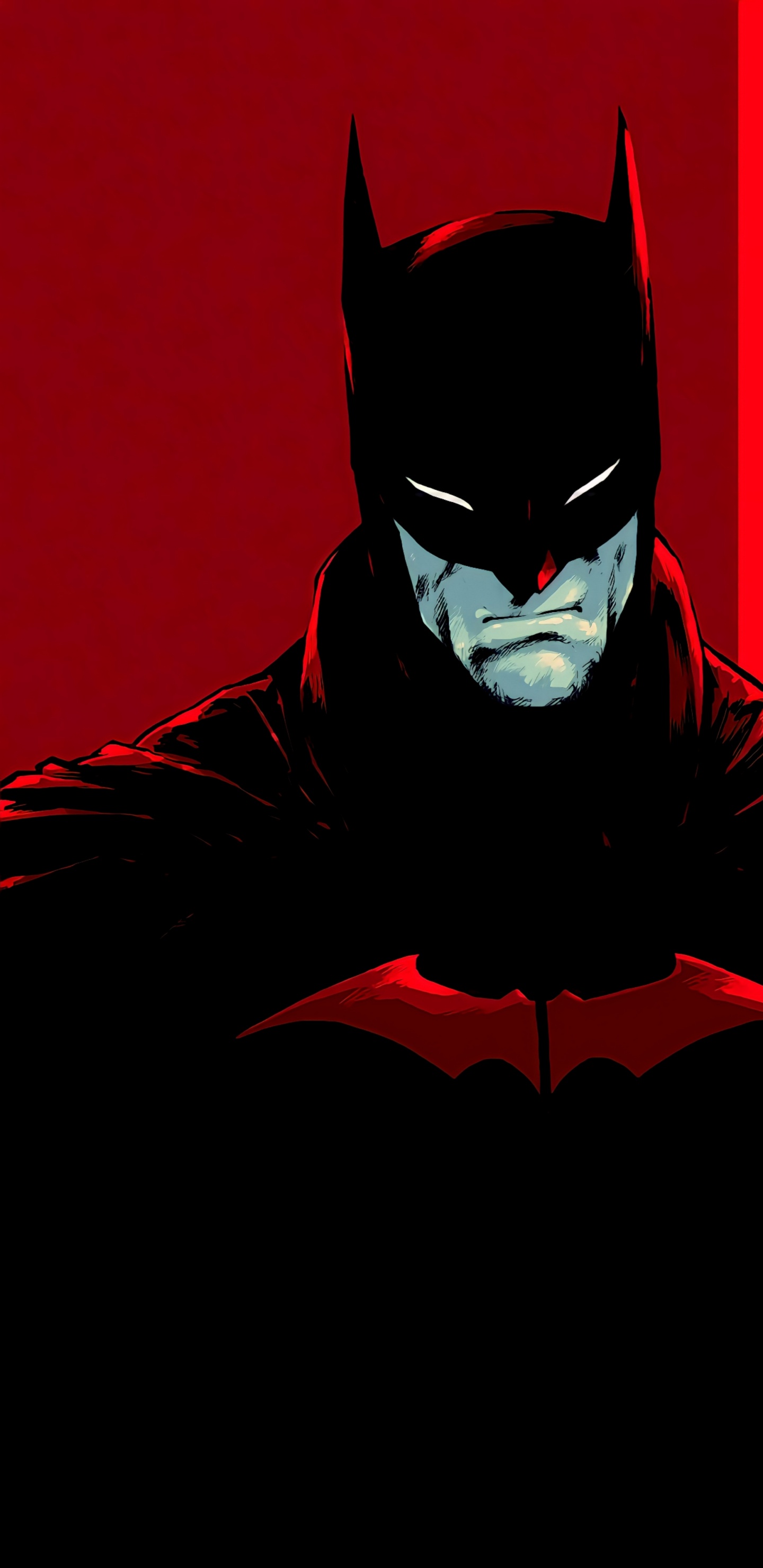 蝙蝠侠, Dc漫画, 超级英雄, 绘画, 超级大 壁纸 1440x2960 允许