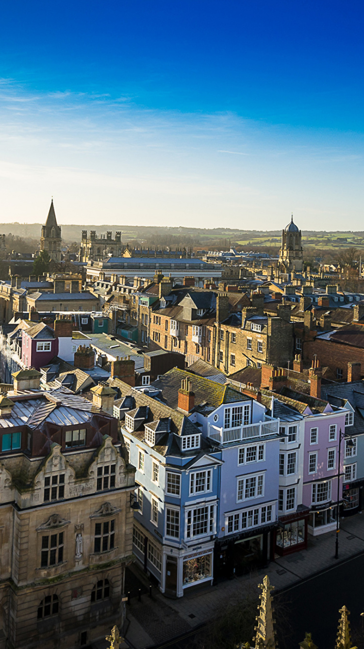 Aerial View of City Buildings During Daytime. Wallpaper in 750x1334 Resolution