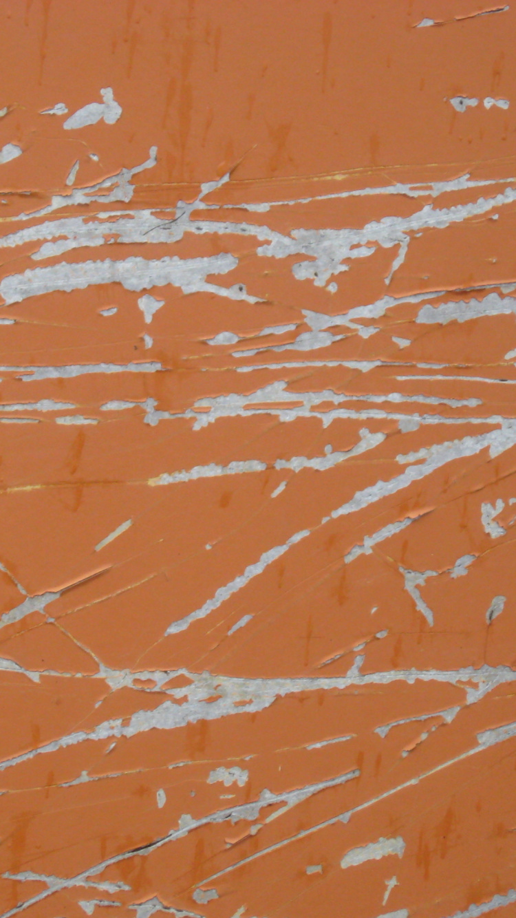Orange and White Abstract Painting. Wallpaper in 750x1334 Resolution