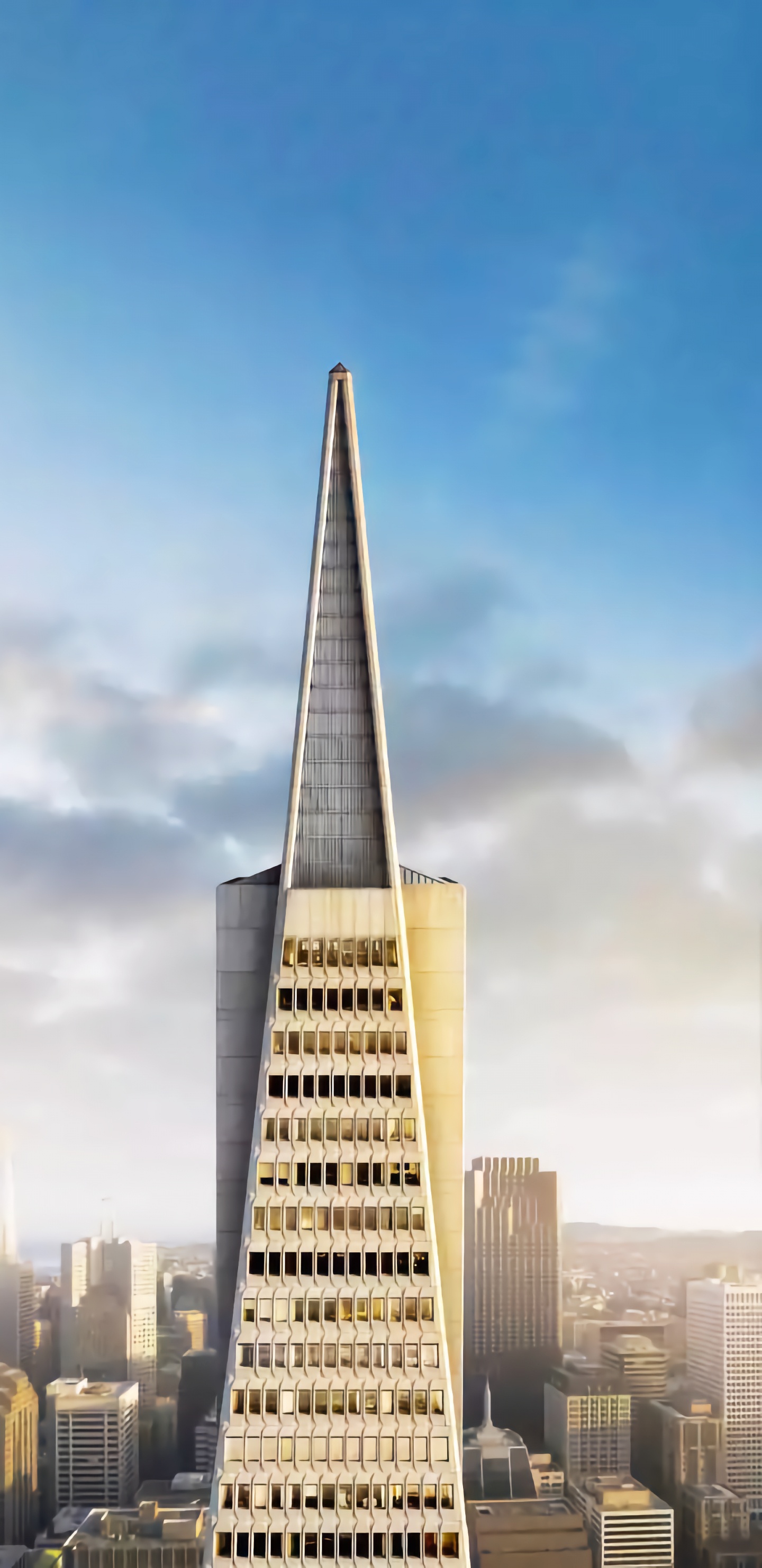 San Francisco, Pirámide Transamérica, Ios 16, Edificio, Torre. Wallpaper in 1440x2960 Resolution