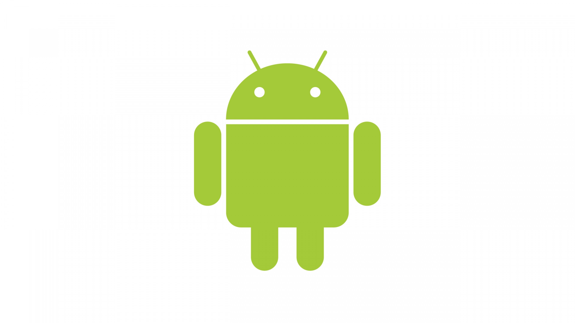 Illustration de Caractère Vert et Blanc. Wallpaper in 1920x1080 Resolution