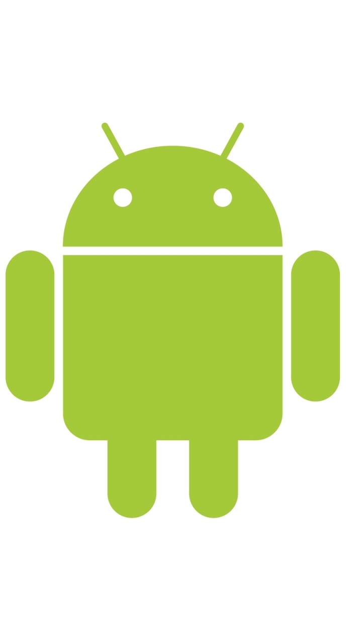 Illustration de Caractère Vert et Blanc. Wallpaper in 720x1280 Resolution