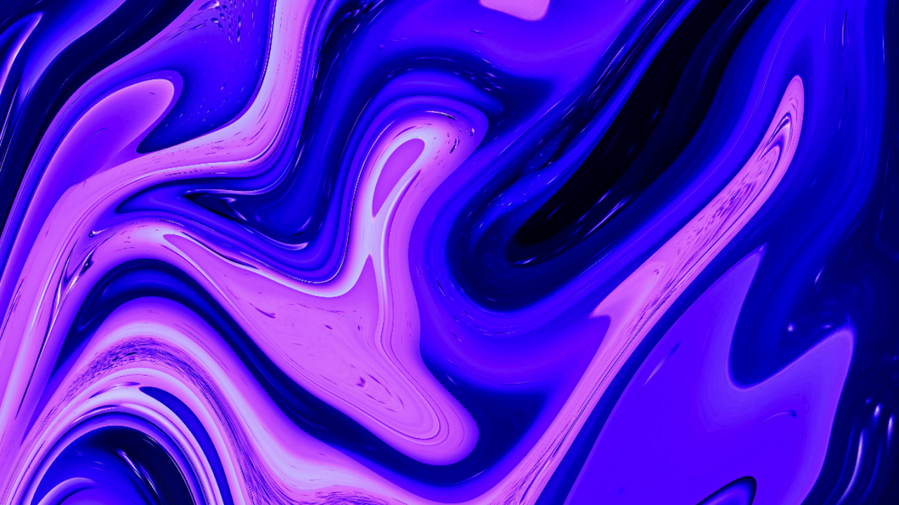 Étui de Téléphone à Trempage Hydroélectrique, Purple, Azure, Violette, Liquid. Wallpaper in 1280x720 Resolution