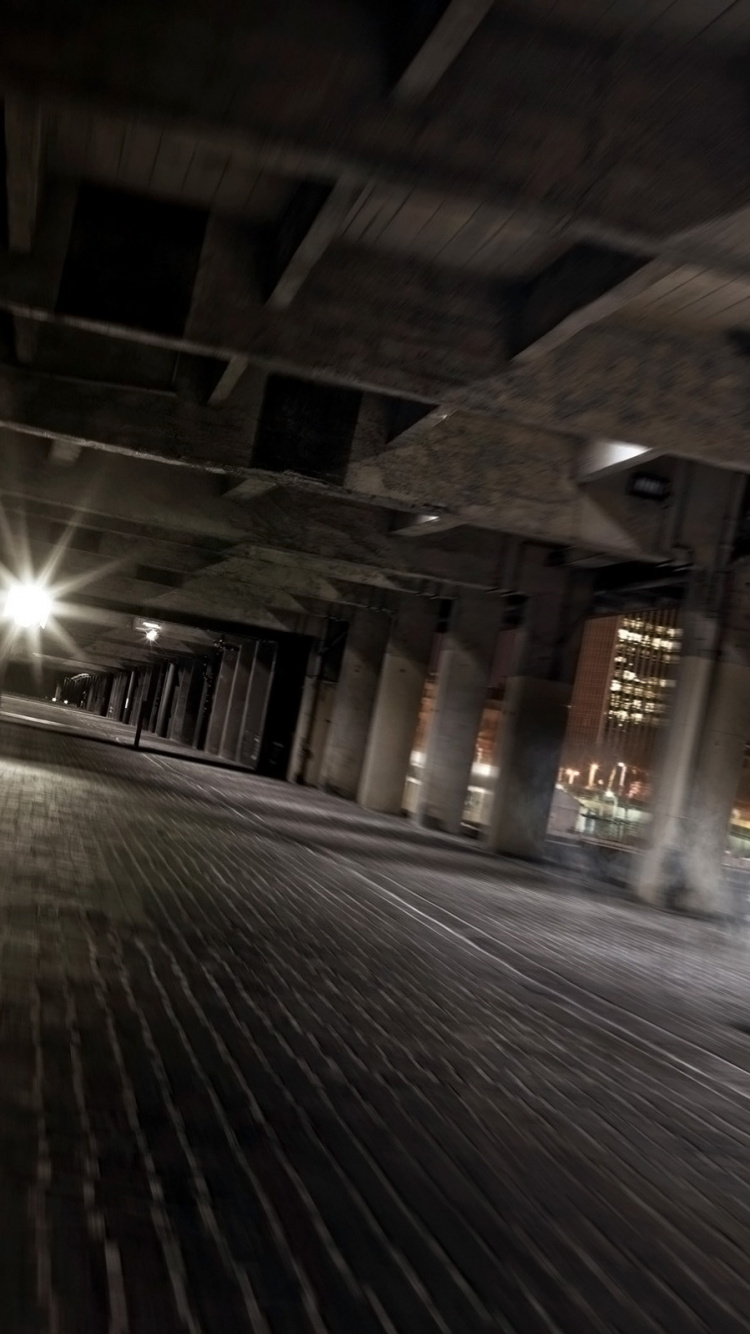 White Sedan on Gray Road. Wallpaper in 750x1334 Resolution