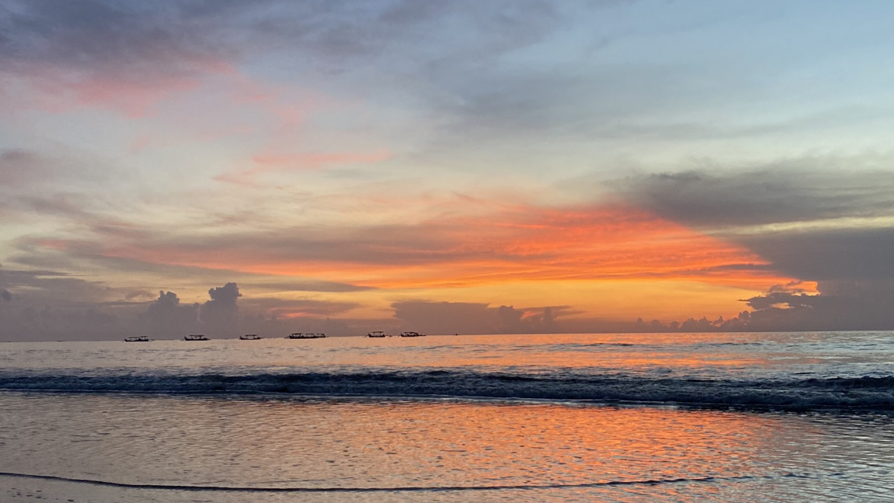 Cuerpo de Agua, Líquido, Atardecer, Puesta, Los Recursos de Agua. Wallpaper in 1280x720 Resolution