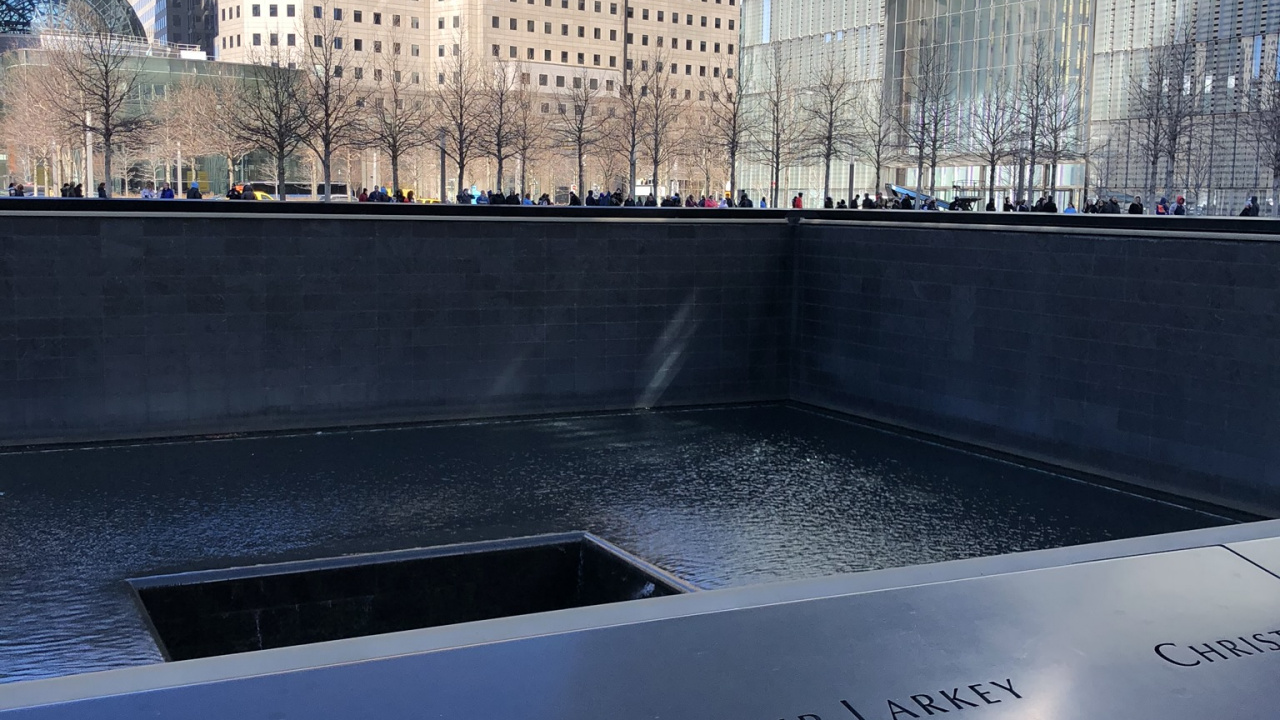 Memorial, World Trade Center Site, Wolkenkratzer, Wasserressourcen, Reflecting Pool. Wallpaper in 1280x720 Resolution