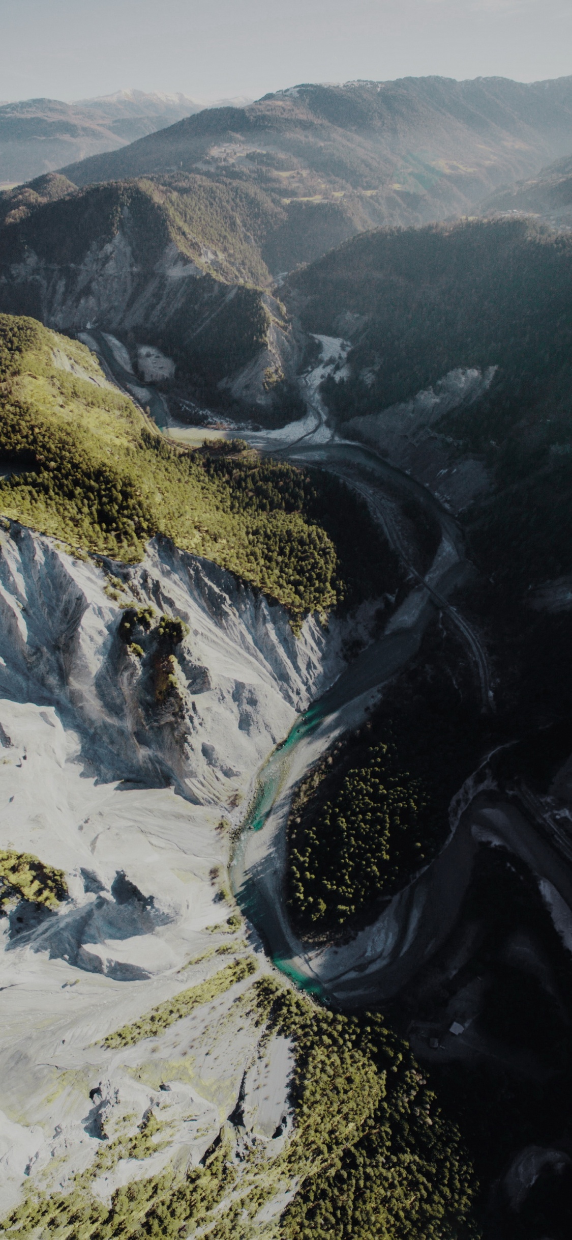 Gamme de Montagne, Pizol, Crestasé, Highland, Calotte de Glace. Wallpaper in 1125x2436 Resolution