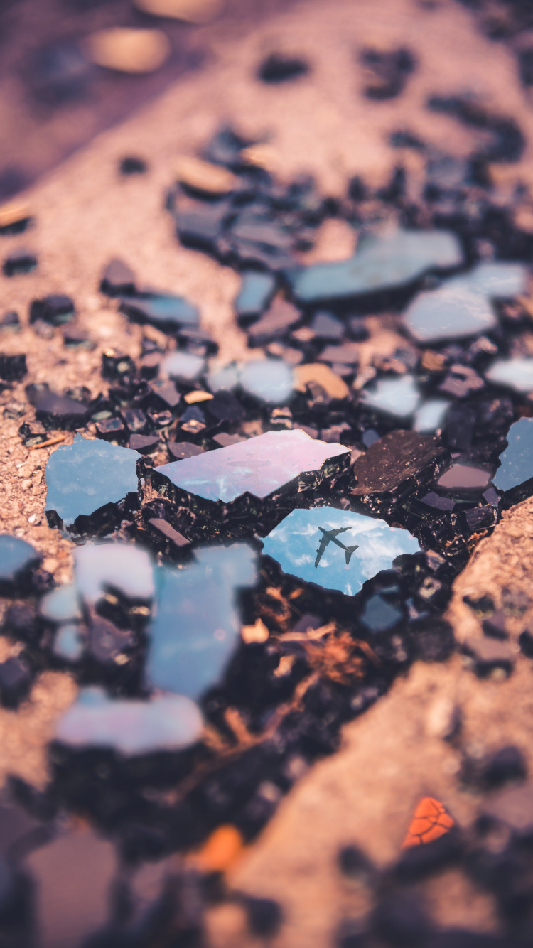 Apple, Azul, Agua, Suelo, Diseño. Wallpaper in 750x1334 Resolution