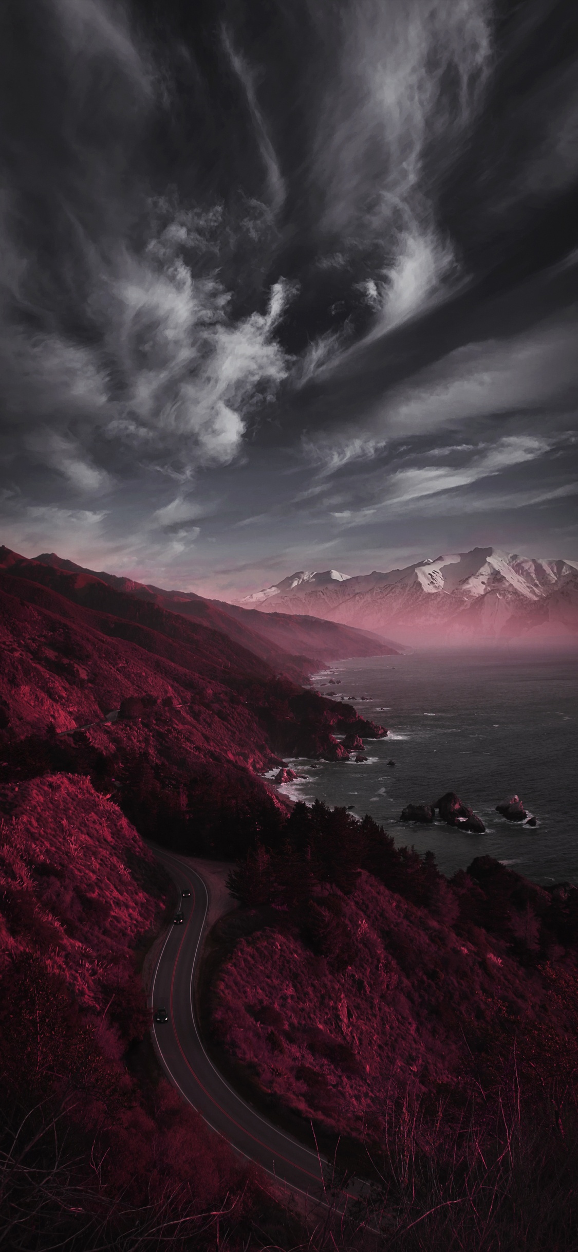 Agua, Los Recursos de Agua, Ambiente, Highland, Paisaje Natural. Wallpaper in 1125x2436 Resolution