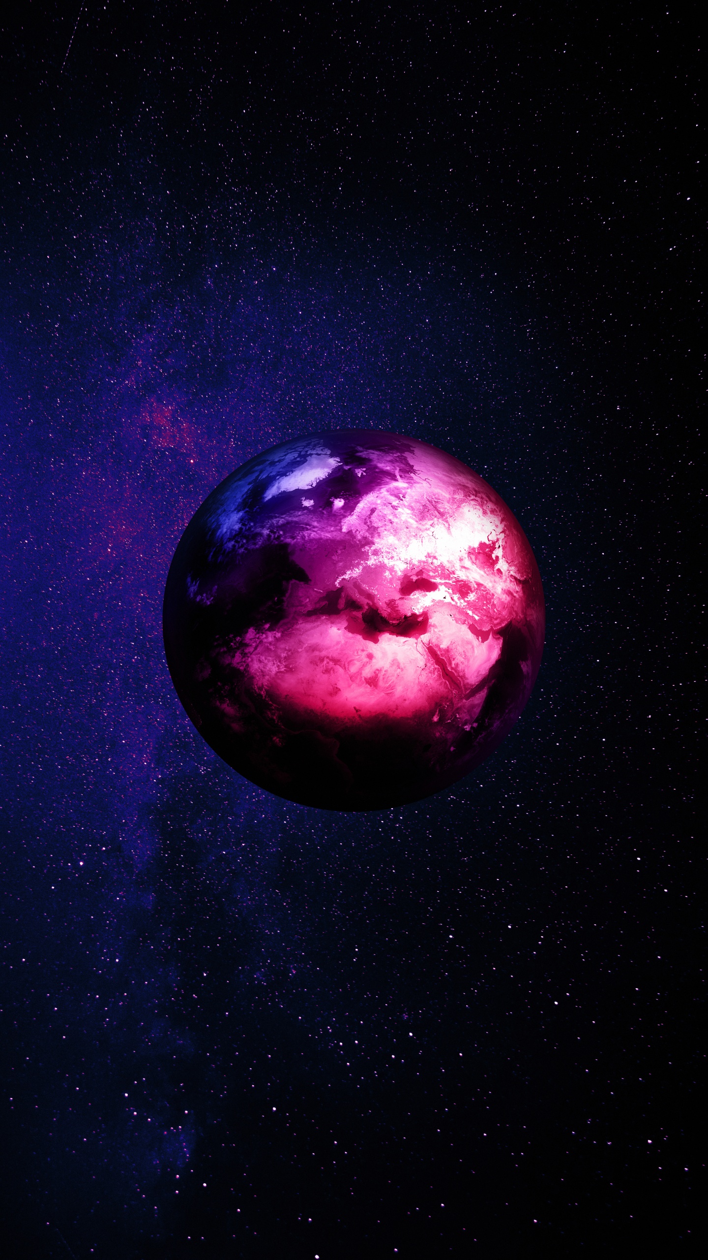 Atmosphere, Earth, Atmosphere of Earth, Purple, Nebula. Wallpaper in 1440x2560 Resolution