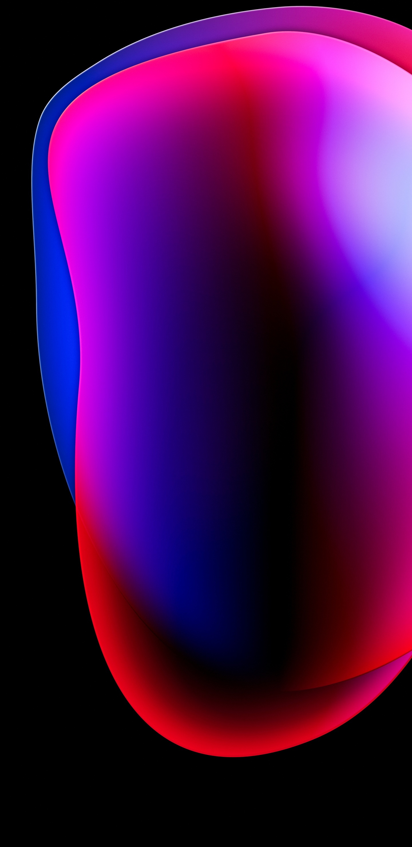 光, 紫罗兰色, 数学, 色彩, 液体 壁纸 1440x2960 允许