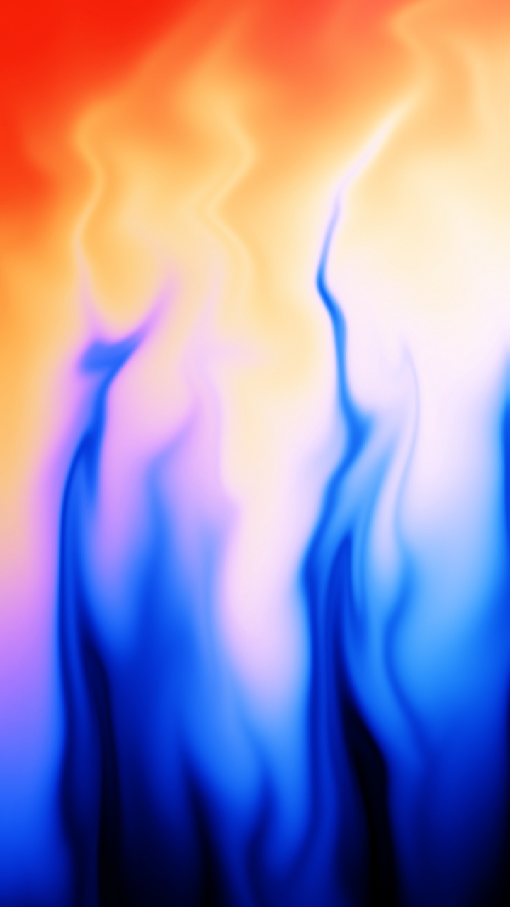 Flamme, Blau, Wasser, Purpur, Veilchen. Wallpaper in 720x1280 Resolution
