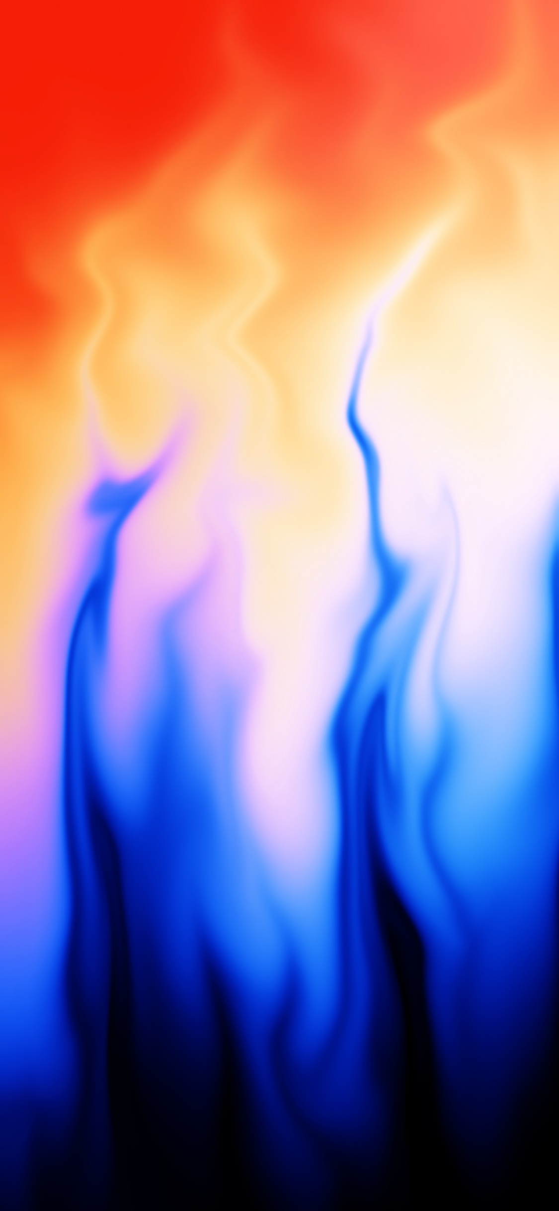 Flamme, Blue, Eau, Purple, Violette. Wallpaper in 1125x2436 Resolution