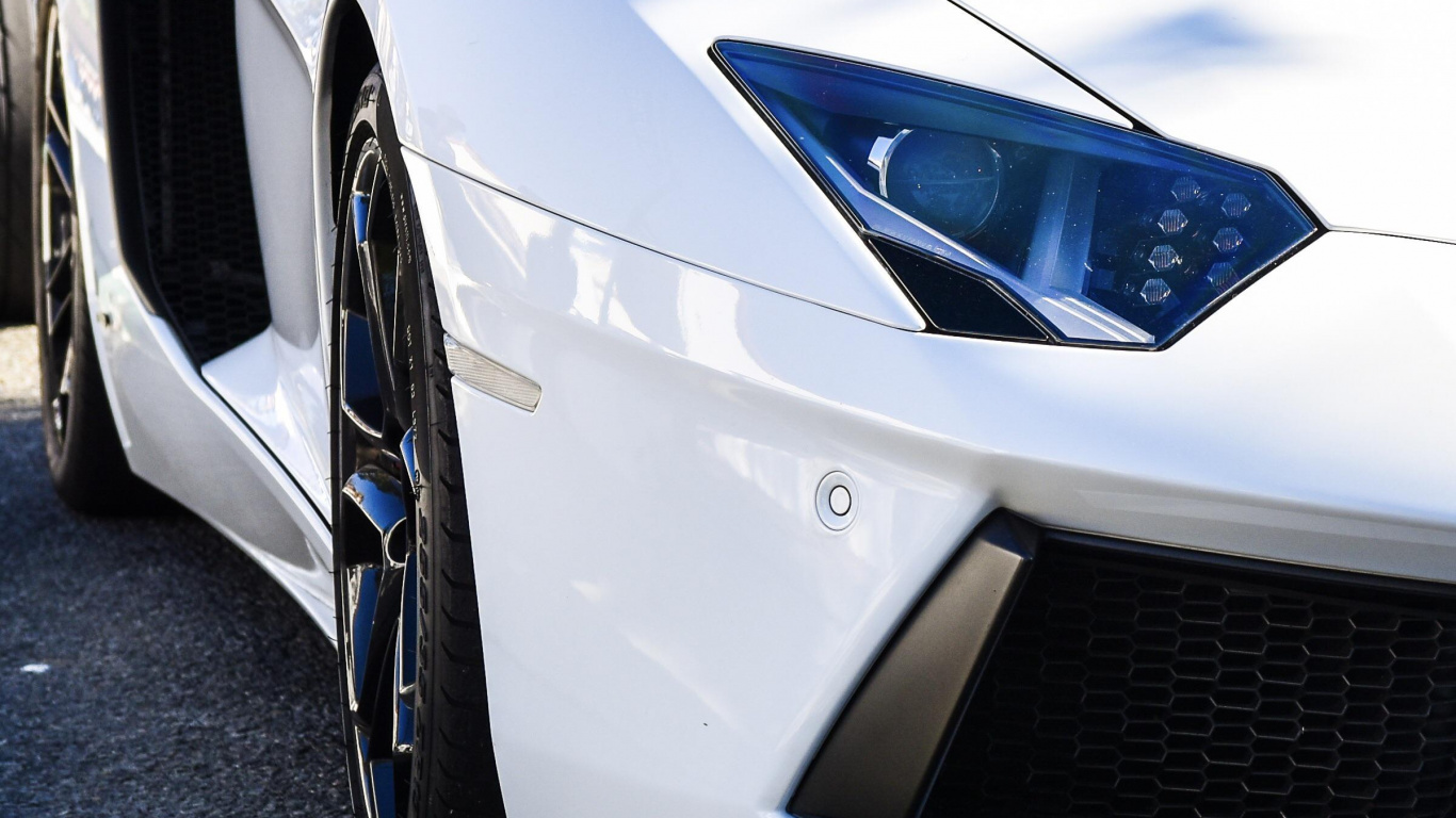 Lamborghini Aventador, Lamborghini Gallardo, Roue en Alliage, Supercar, RIM. Wallpaper in 1366x768 Resolution