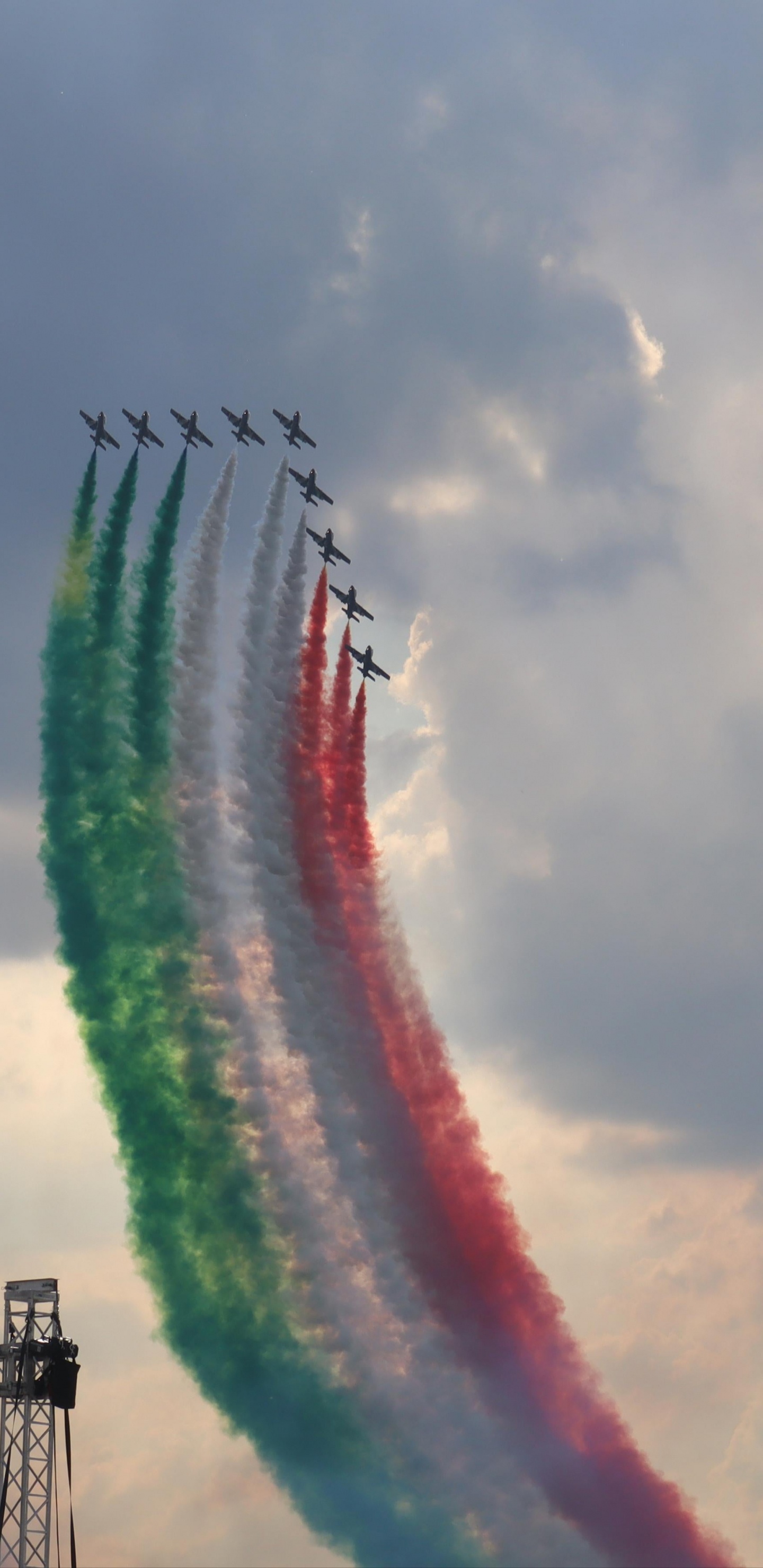 Cloud, Aircraft, Aerospace Manufacturer, Aerobatics, Plant. Wallpaper in 1440x2960 Resolution