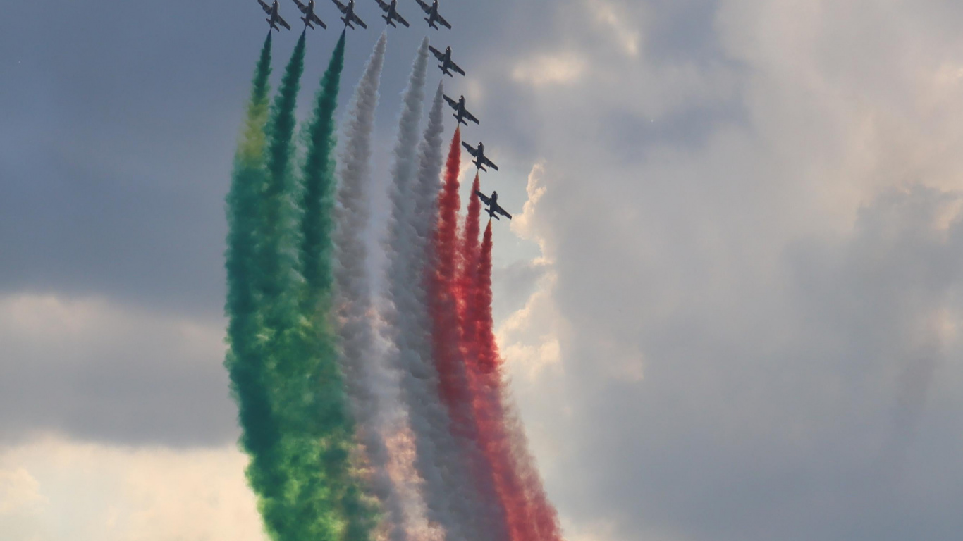 航空航天制造商, 特技, 旅行, 航空 壁纸 1366x768 允许