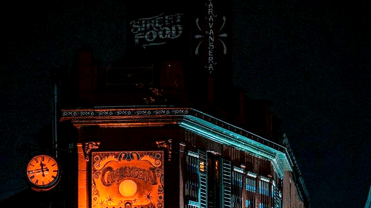 Nacht, Leeds, Architektur, Gebäude, Fenster. Wallpaper in 1280x720 Resolution