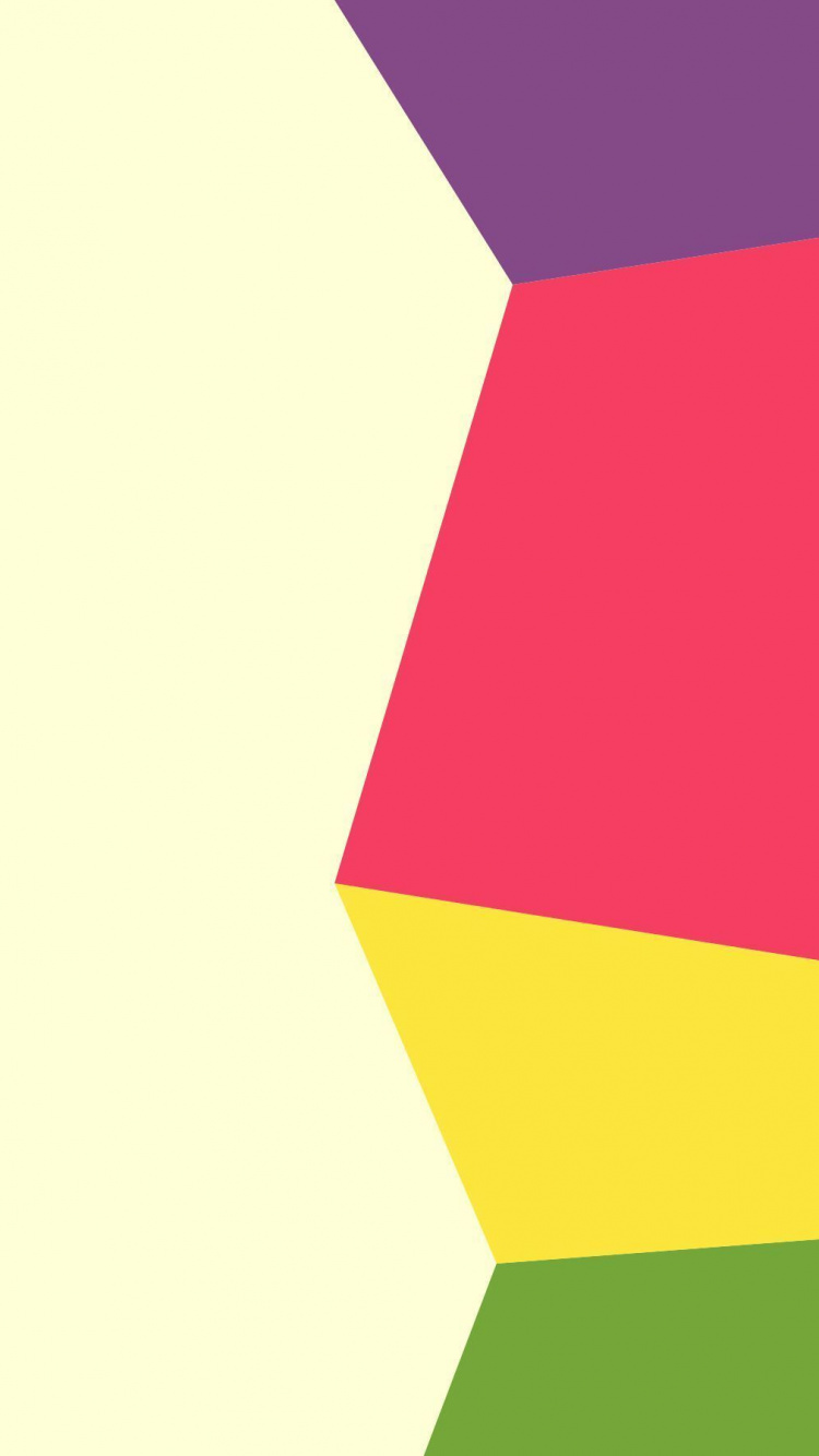 Arte Abstracto Amarillo y Verde. Wallpaper in 750x1334 Resolution