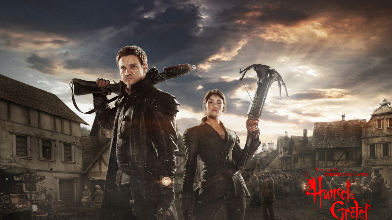 Man in Black Coat Holding Black Rifle. Wallpaper in 1366x768 Resolution