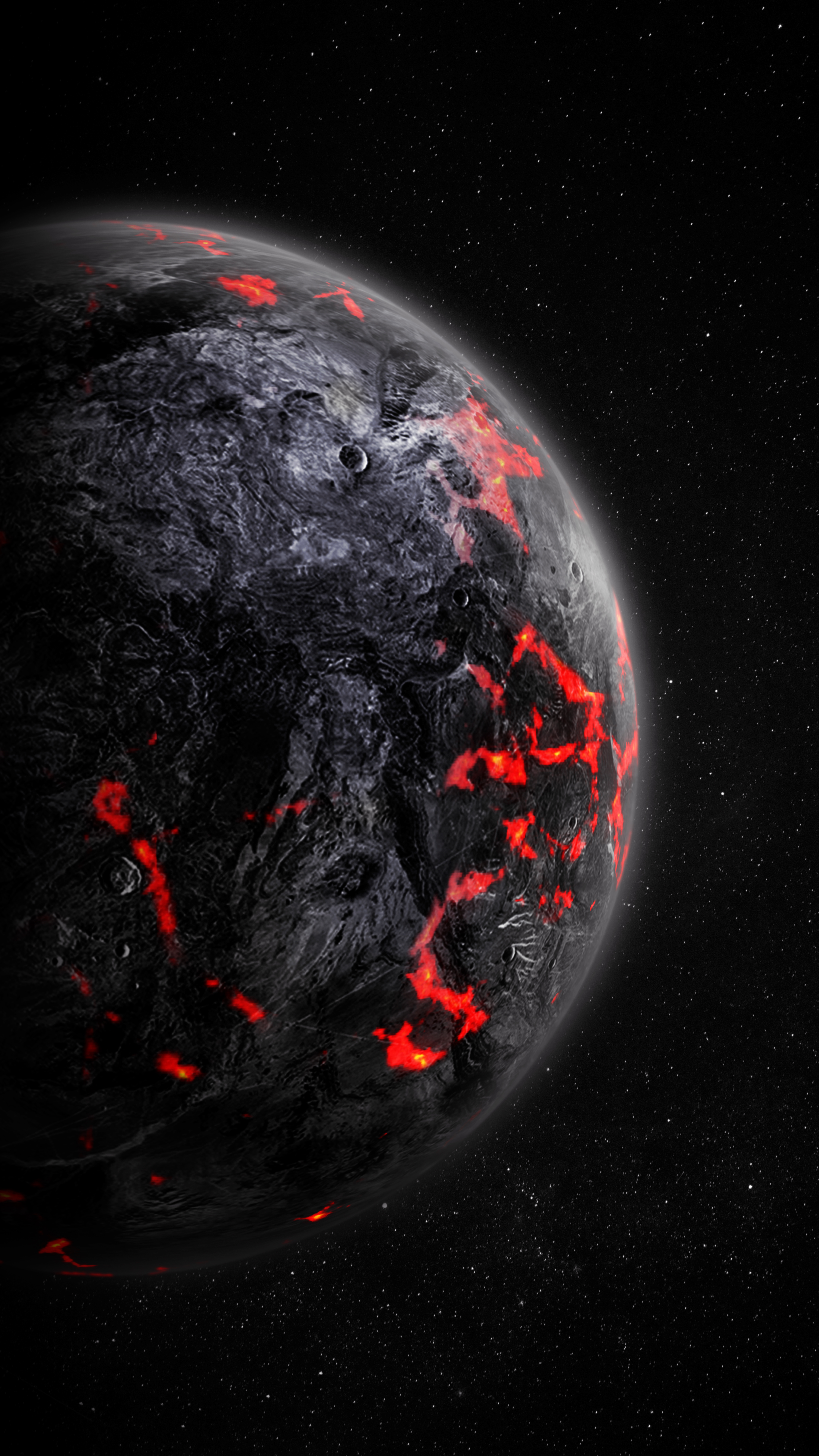 earth in space iphone wallpaper