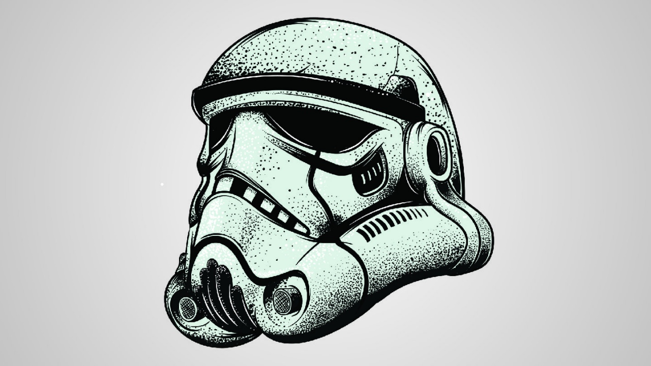 Monocromo, Artes Visuales, Diseño, Dibujo, Cabeza. Wallpaper in 1280x720 Resolution